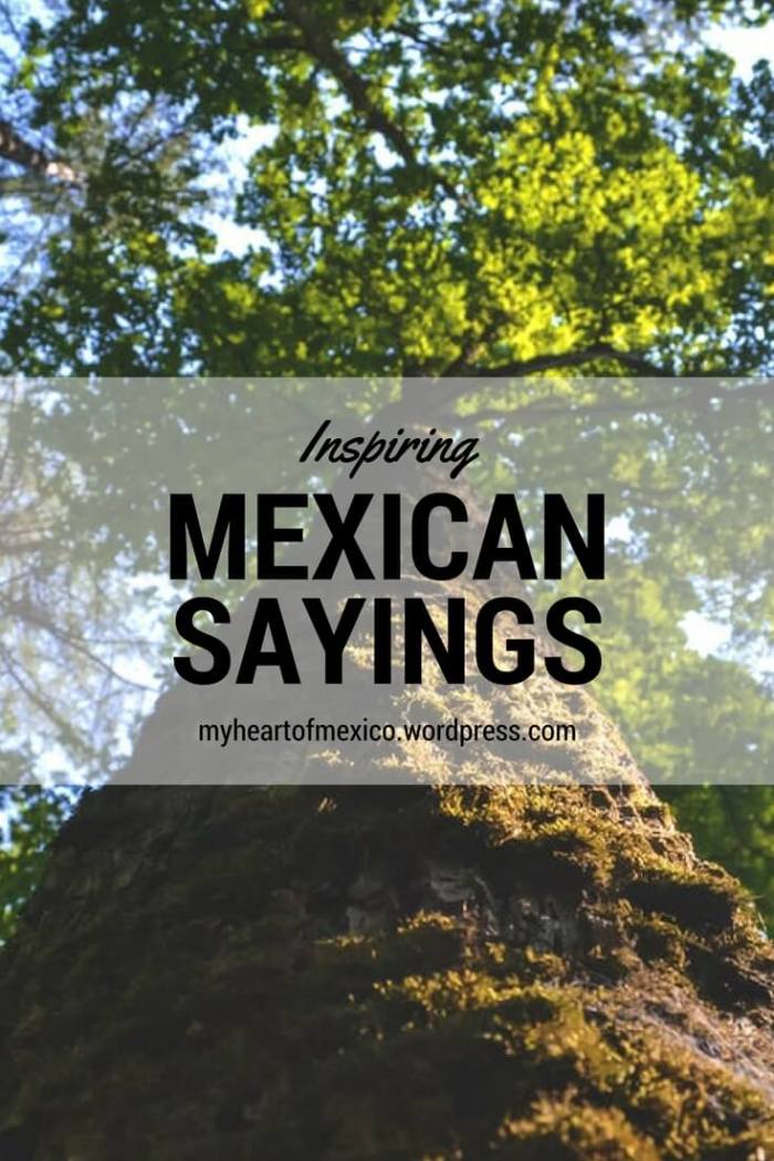 Inspiring Mexican Sayings